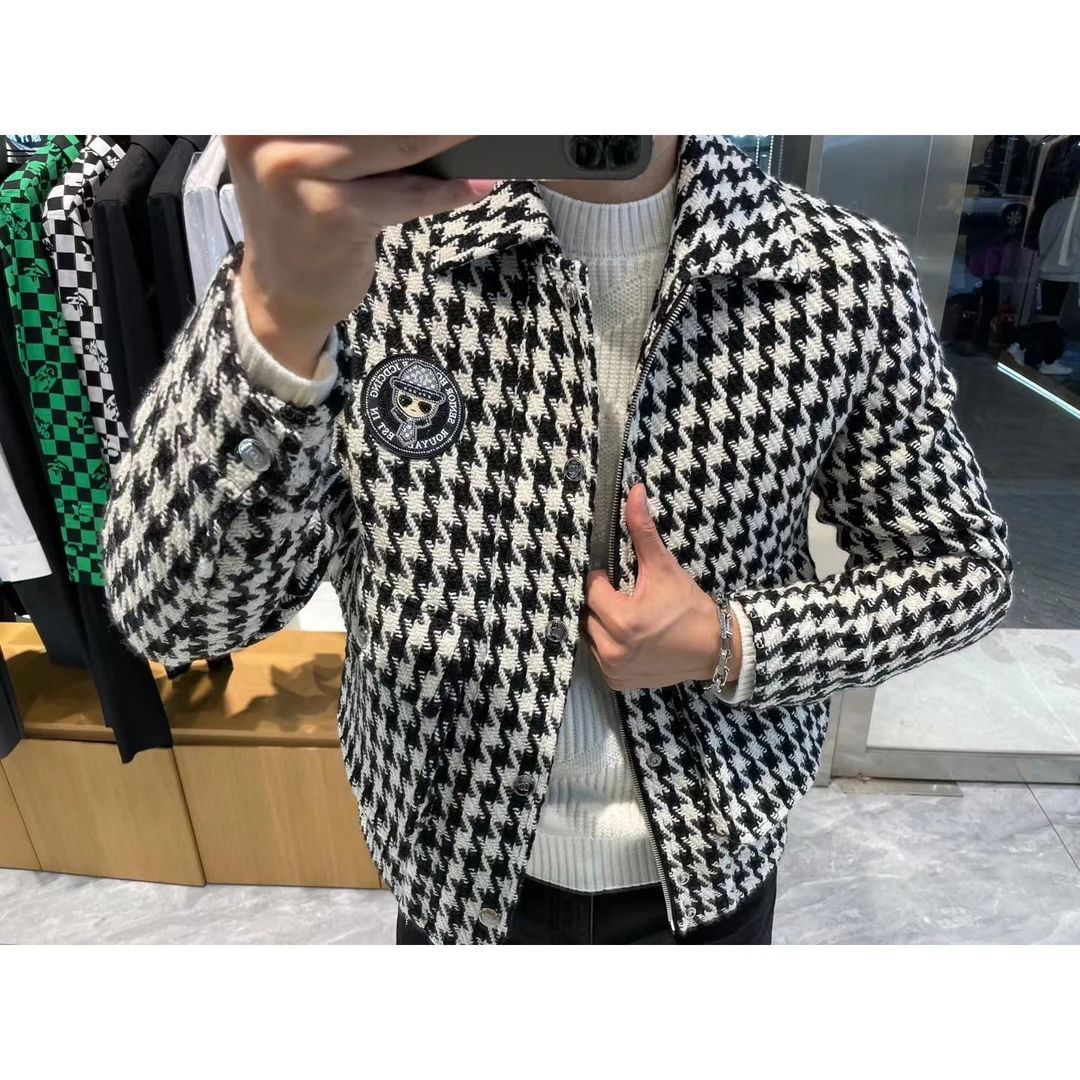 46-54【JCDC外套冬】秋冬新款夹克外套面料正品舒服加厚时尚保暖潮