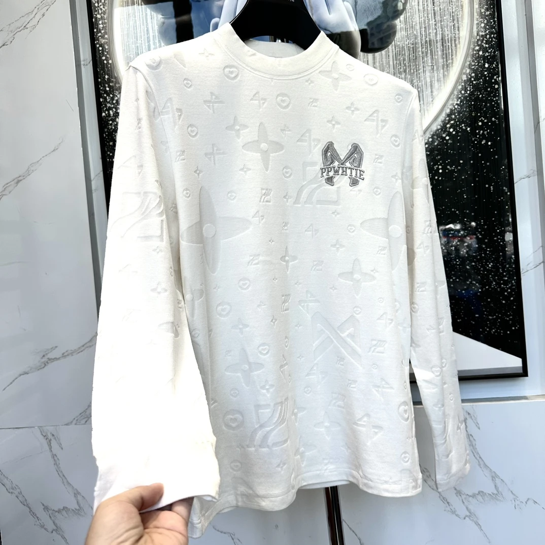 【PP打底衫】新款秋冬季男士圆领休闲保暖长袖商务重工潮流百搭潮流