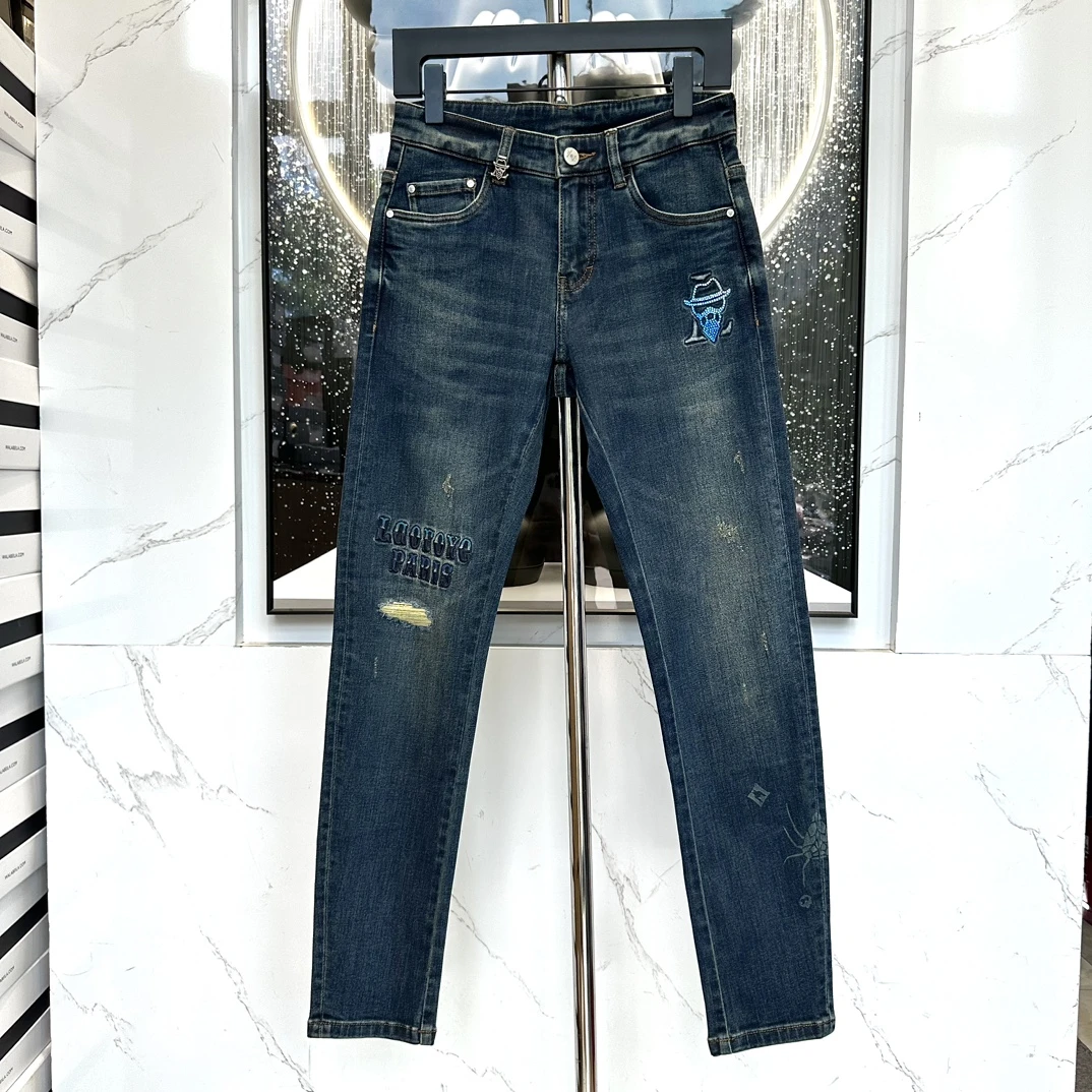 【爷牛仔裤】24新款秋冬休闲时尚百搭舒适男士牛仔裤子潮流牛仔裤