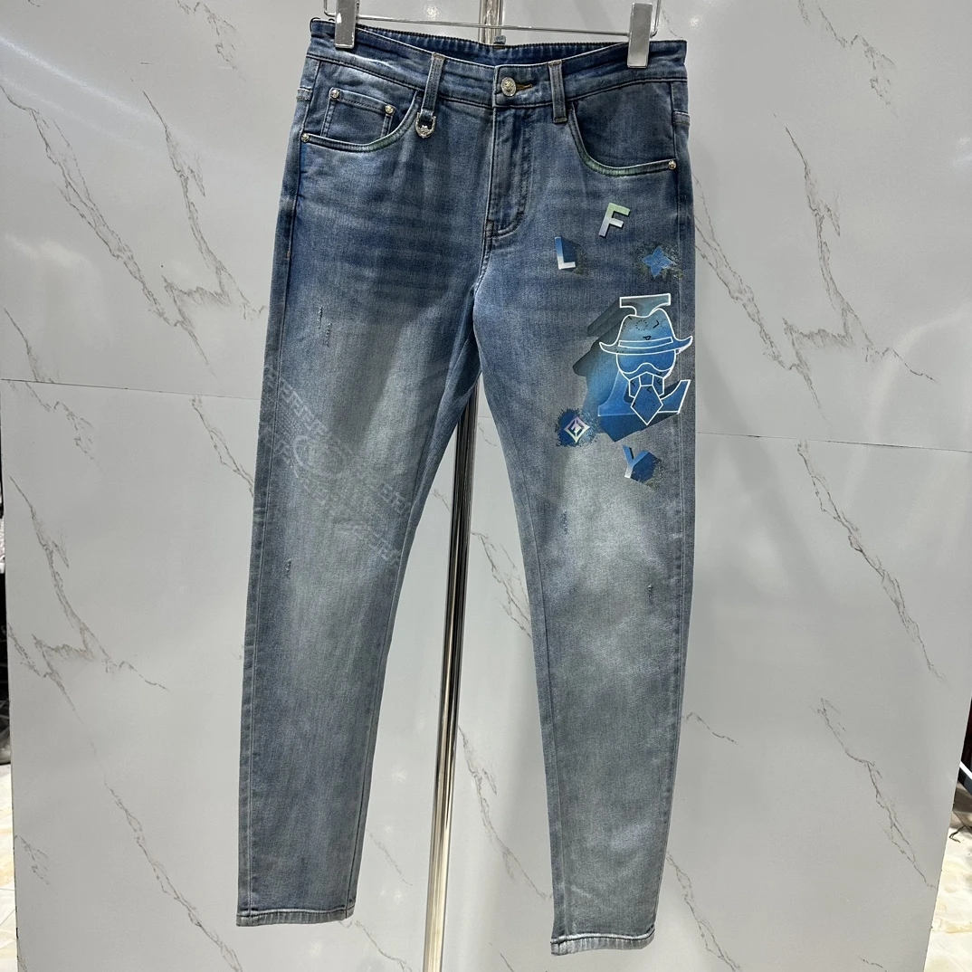 【爷牛仔裤】新款裤子夏牛仔裤男士欧版牛仔裤爷牛仔裤时尚潮流休闲