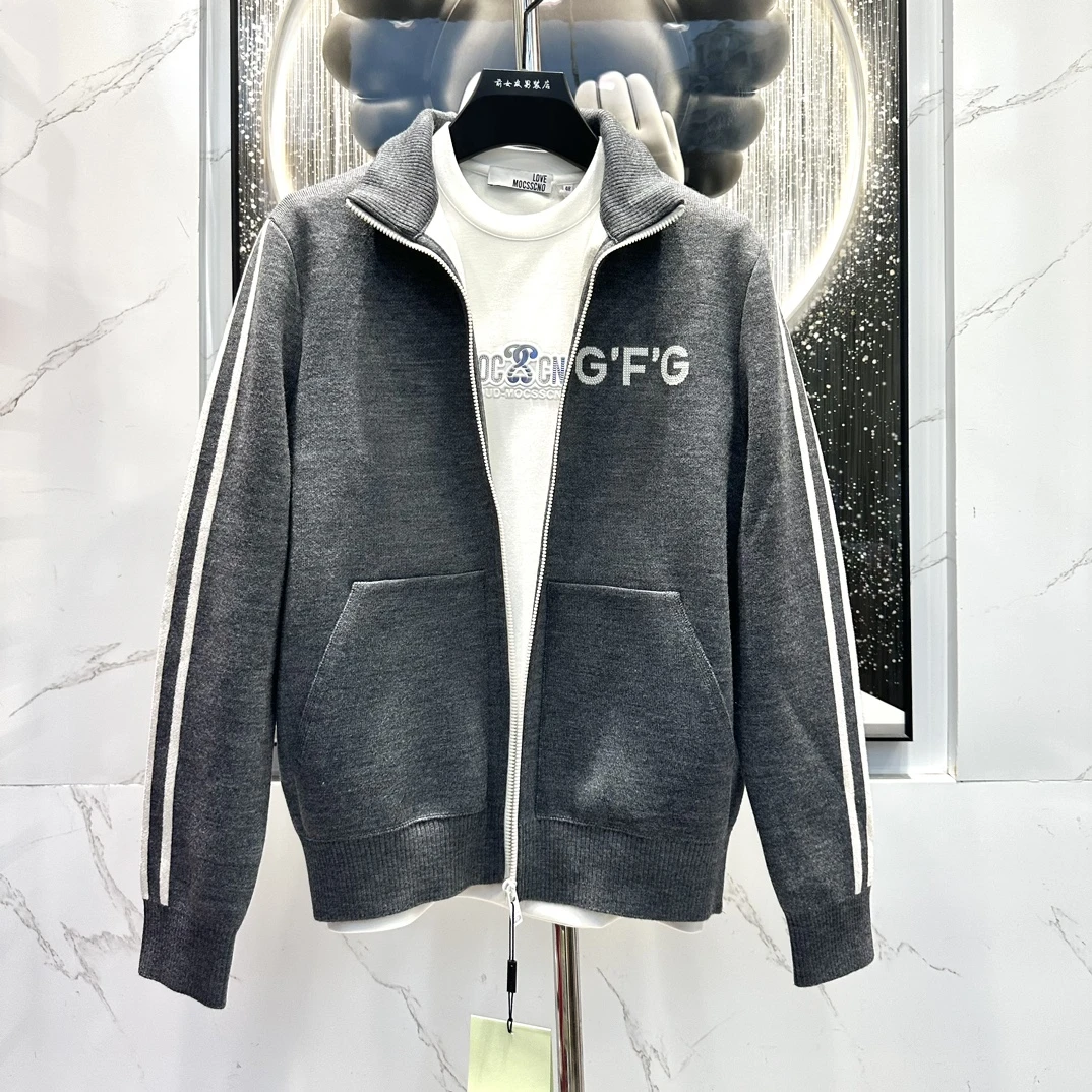 【GF外套】新款男士秋冬高品质修身潮流休闲百搭夹克外套时尚商务阔