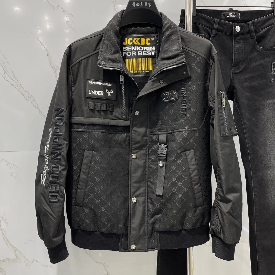 炸50 52 JCDC外套欧货正品男士新款冬季外套休闲帅气加厚百搭潮流