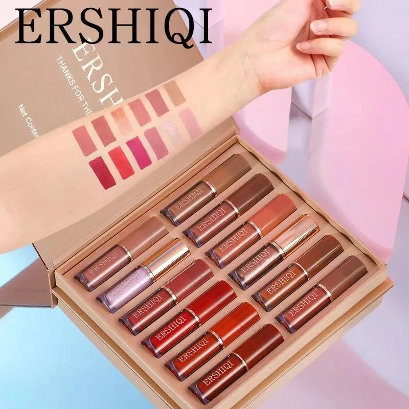 直播推荐  ErshiQi哑光雾 面唇釉 滋润  舒适 通用