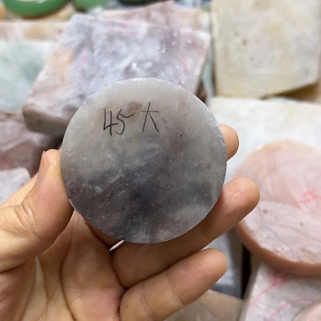 石英质玉手镯未镶嵌河****丽加工定制