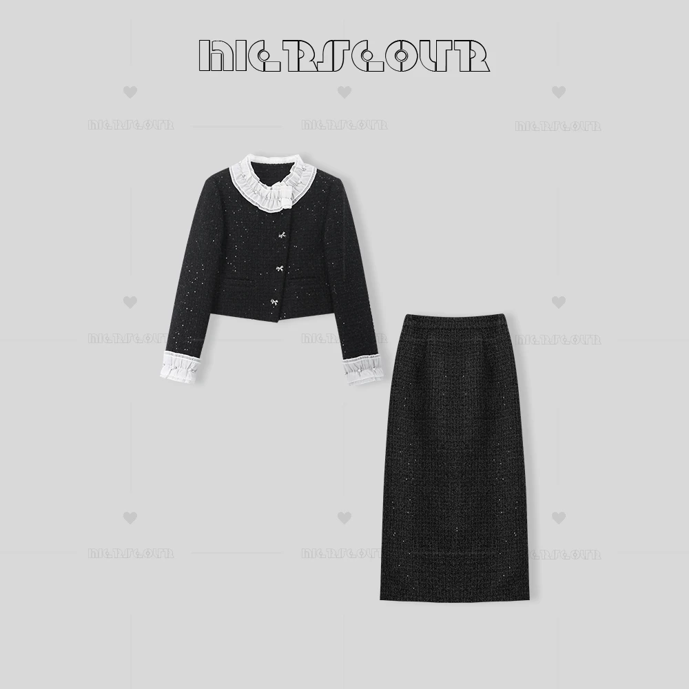 新款法式气质羽绒外套套装8863503