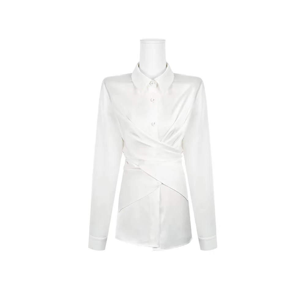 新款显瘦气质百搭上衣86A1109