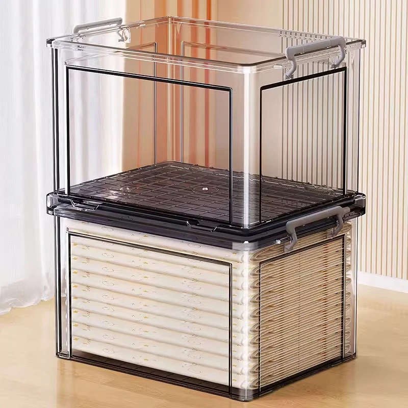 SIVASS/希维思大容量收纳箱整理衣服衣物玩具储物盒大号塑料箱子