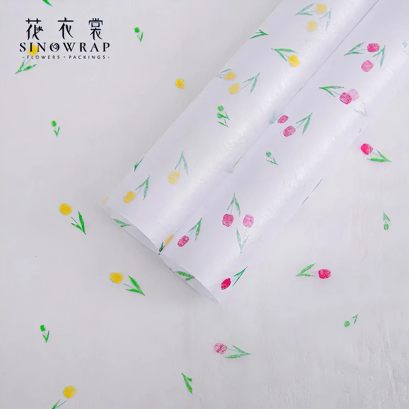 棉花糖鲜花内衬纸棉纸郁金香鲜花花艺花束包装纸防水衬纸