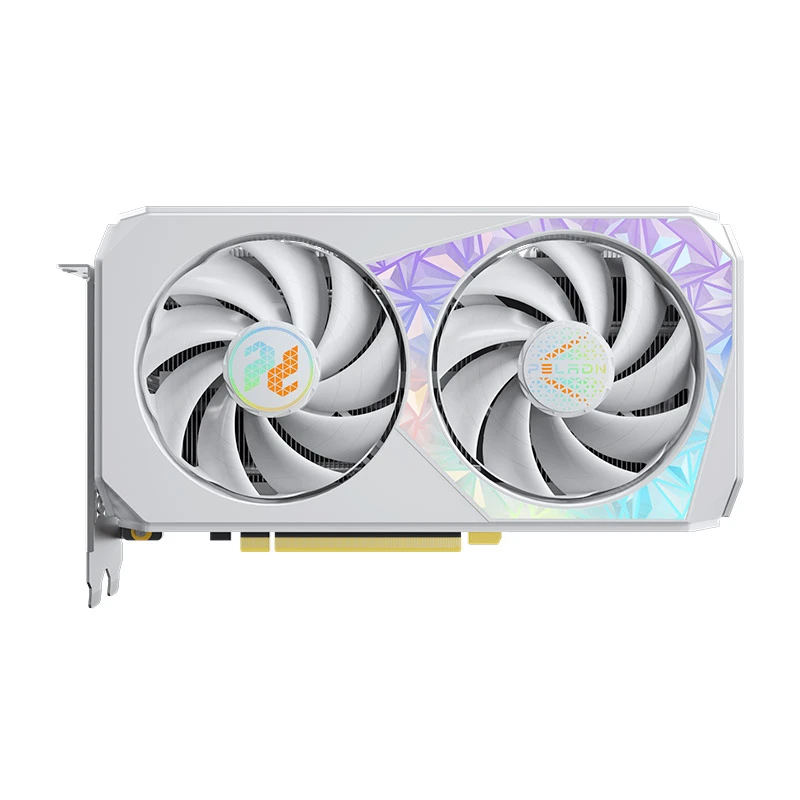 磐镭 RTX3060 12G 白色台式机游戏设计渲染电脑Ai电竞独立显卡