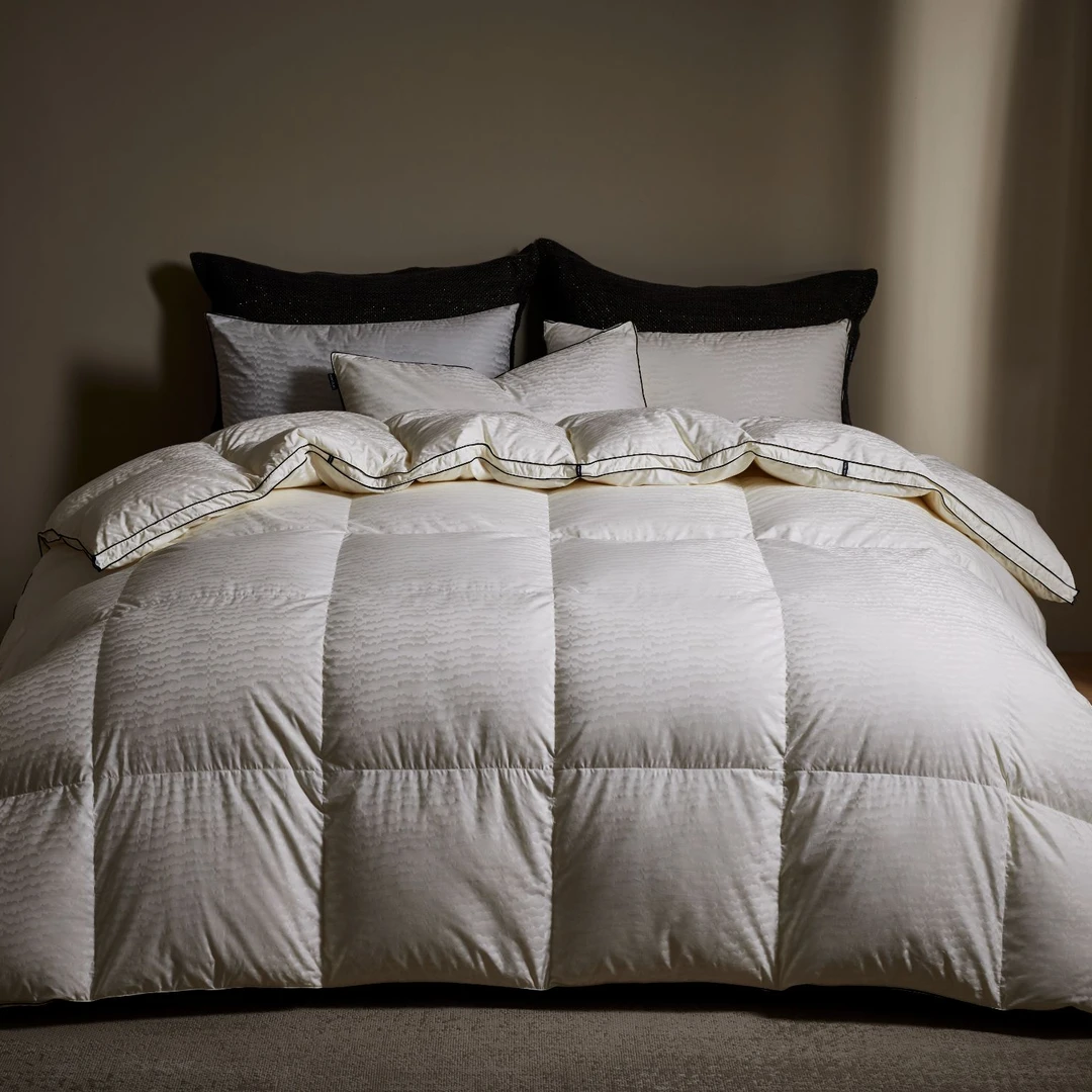 大朵白鸭绒被【哥伦比亚】玛洛驰新款锁温蓄热蓬松度750+清洁度1000