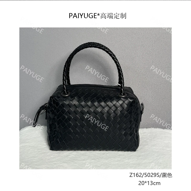 Z162/5029S/黑色Paiyuge高端订制女士手提单包肩包斜挎包699