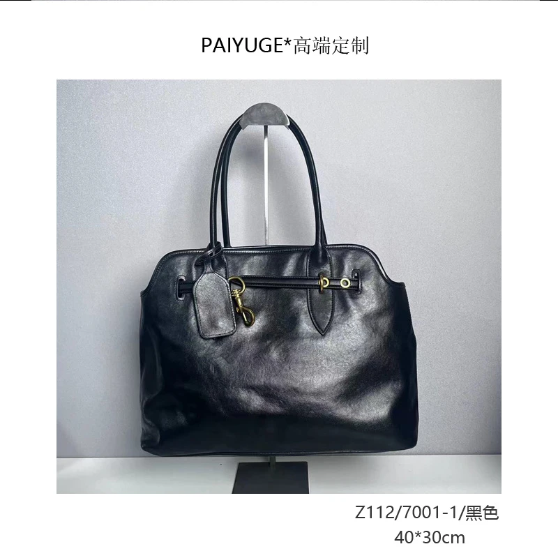 Z112/7001/黑色  高端定制 时尚女士手提包单肩包斜挎包1492