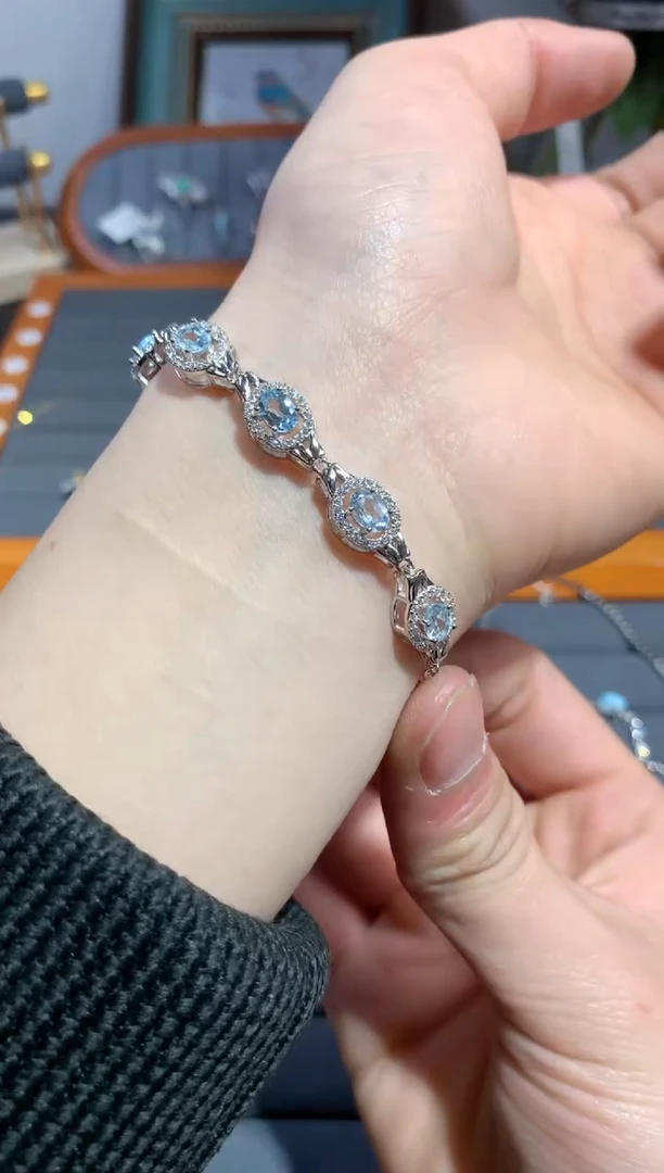 【闪购商品】水晶.银S925镶嵌A30