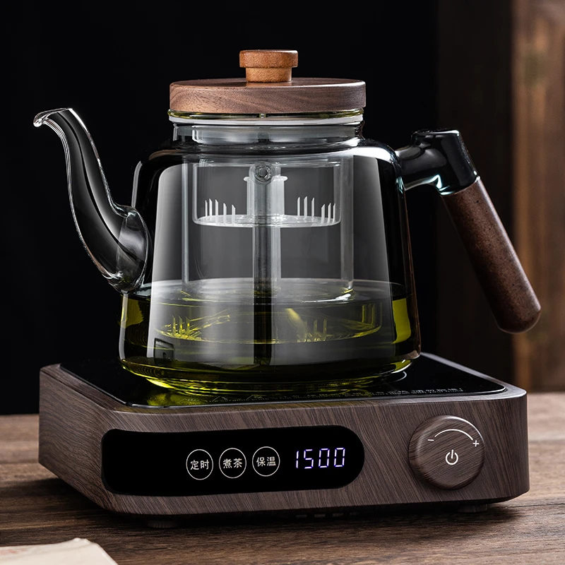 加厚玻璃煮茶壶套装家用耐热保温电陶炉白茶煮茶器烧水泡茶大容量
