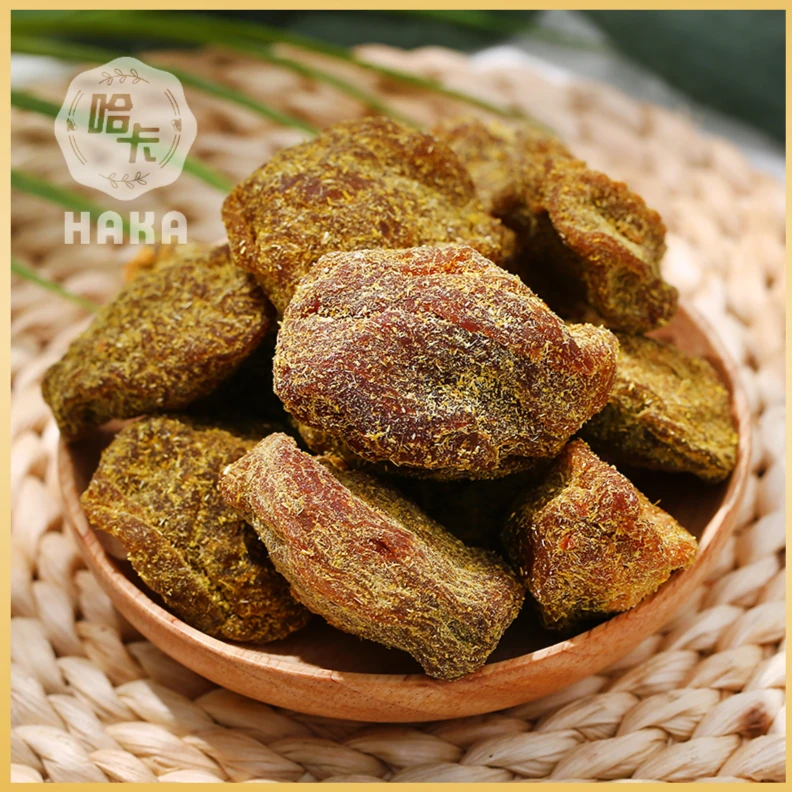 HAKA/哈卡甘草吃不厌香脆桃肉片干香草奶油味话桃板特产果蜜饯