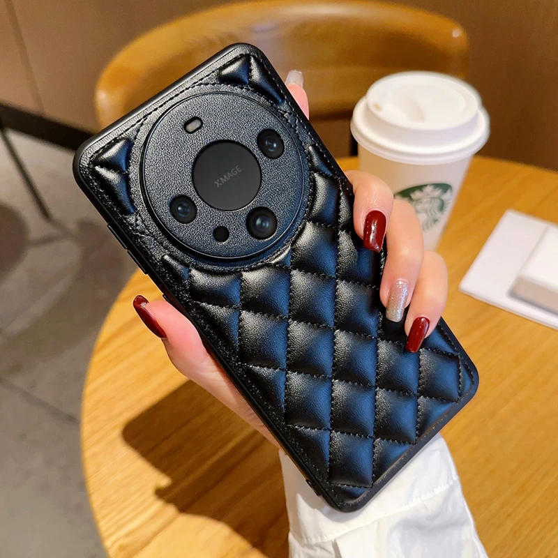 华为mate60/mate60pro/60pro+小香风ins少女心手机壳防摔保护套女