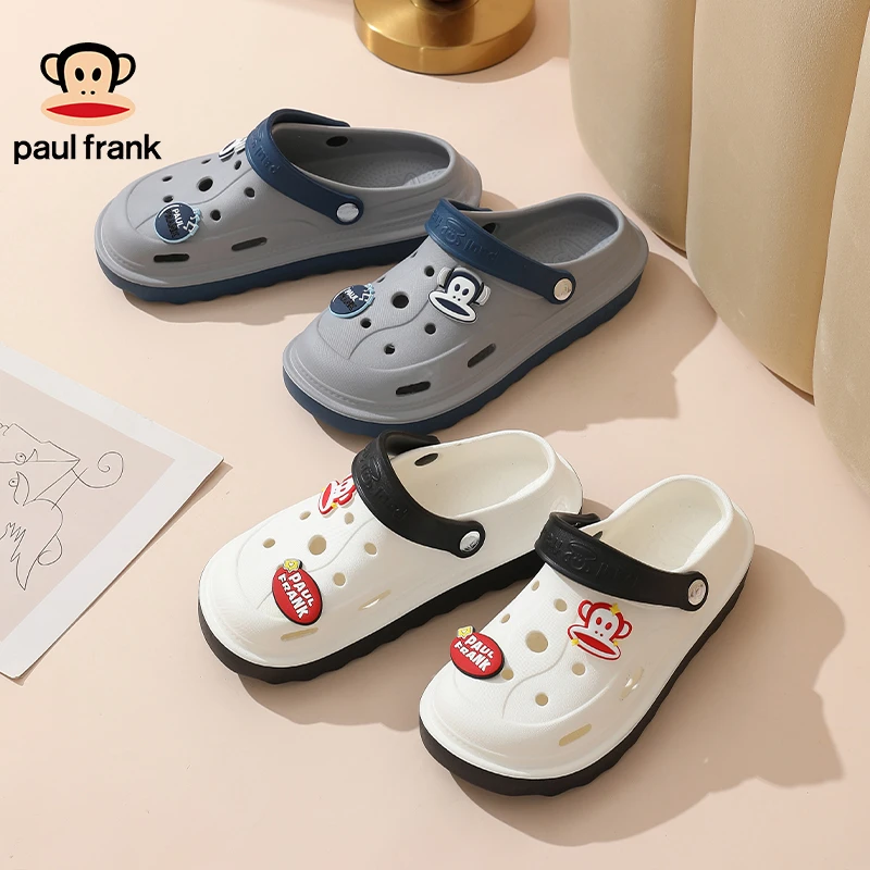 大嘴猴拖鞋居家洞洞鞋EVA加厚底沙滩鞋情侣凉拖夏季凉拖鞋防滑