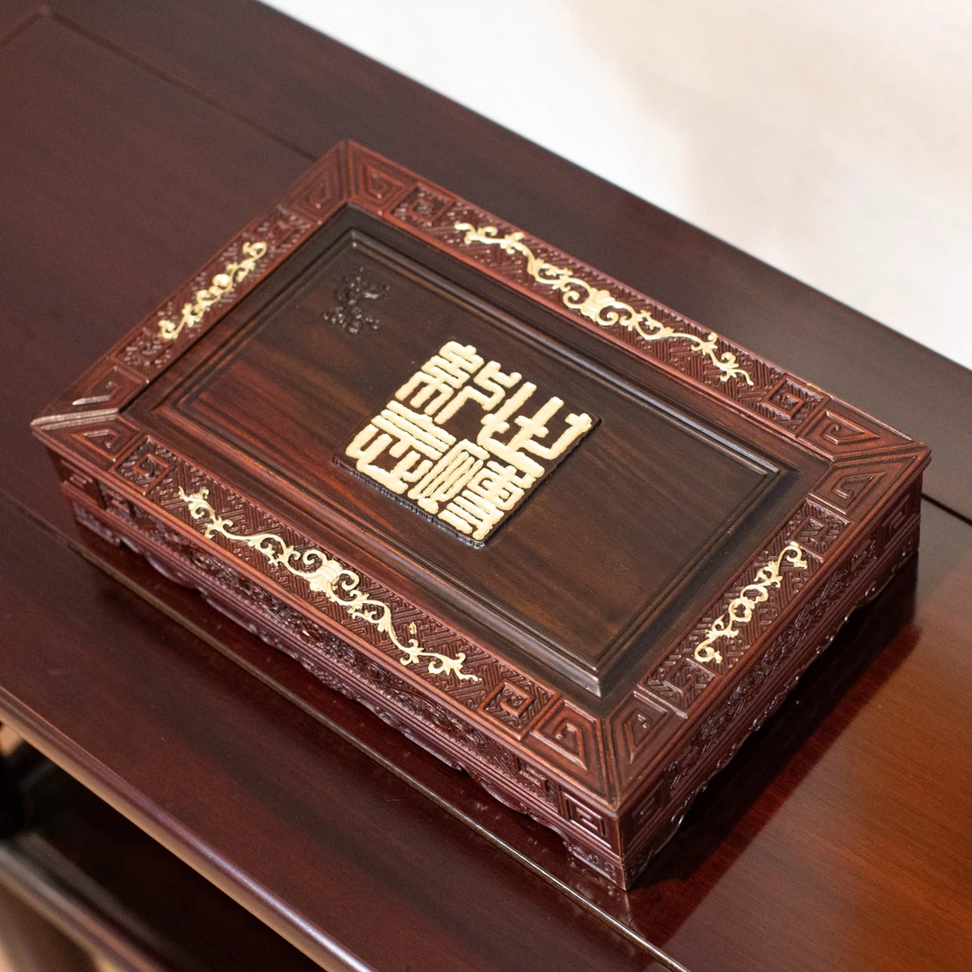 手工高档烫金雕花绒布首饰盒饰品盒收纳盒2010世博纪念