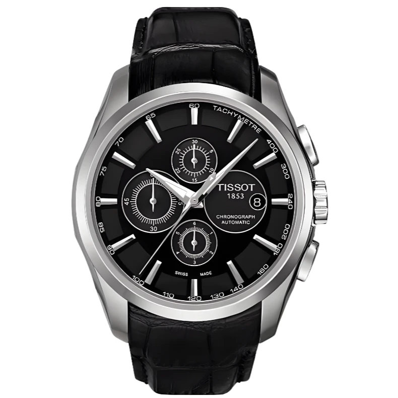 未使用 Tissot/天梭 全新/库图机械表/T035.627.16.051.00