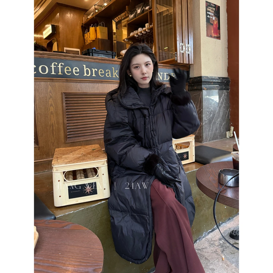 UKILAU【大被子】泡芙羽绒服软糯连帽保暖外套