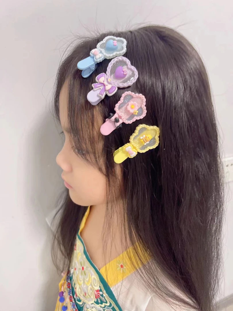 【纯小卡】-少女儿童发夹网红可爱发卡学生甜美卡通发夹宝宝彩色
