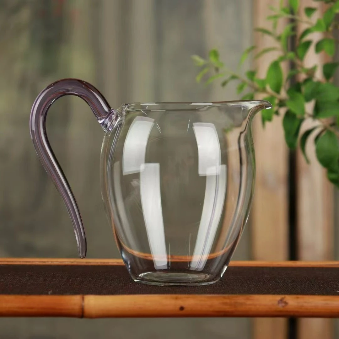 天久璃匠天久璃匠 高硼硅 晶彩映彩公道杯350cc