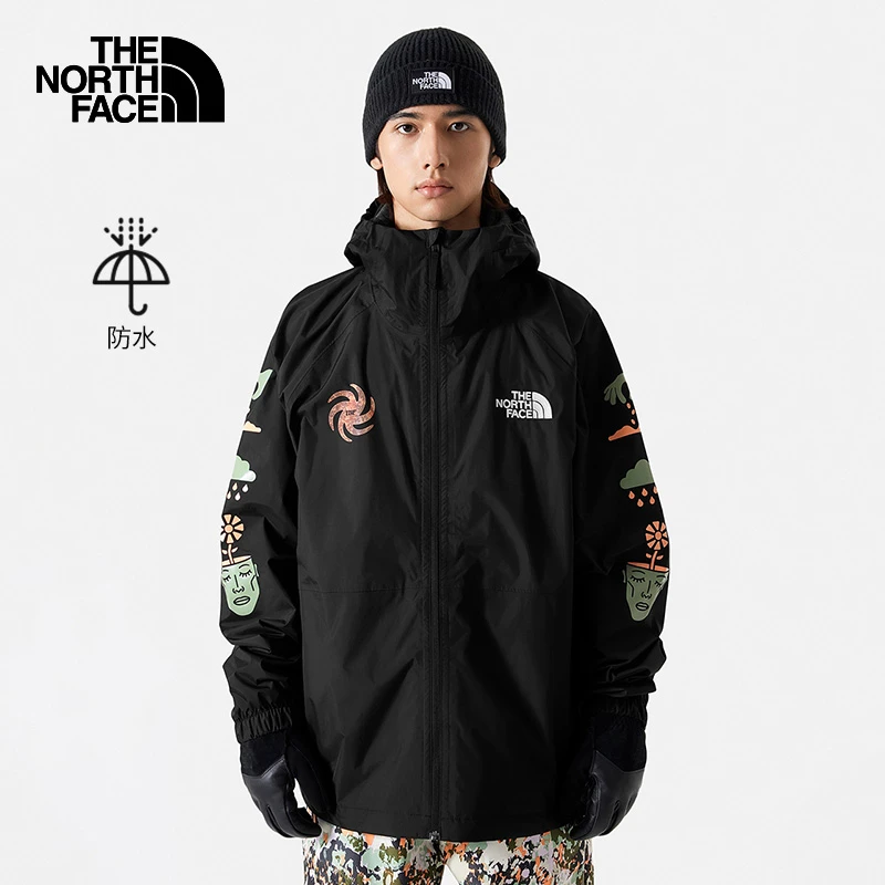 北面硬壳冲锋衣男滑雪服户外休闲防水透汽春季TheNorthFace|82VM