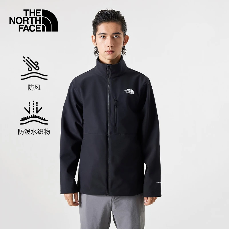 北面Apex软壳夹克男户外防风防泼溅外套春季新TheNorthFace|83TE