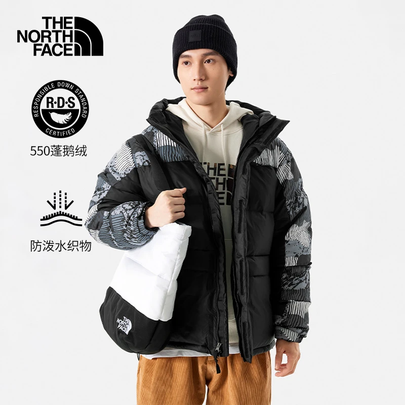 TheNorthFace北面ICON派克服喜马拉雅羽绒服男户外鹅绒新款4QYX