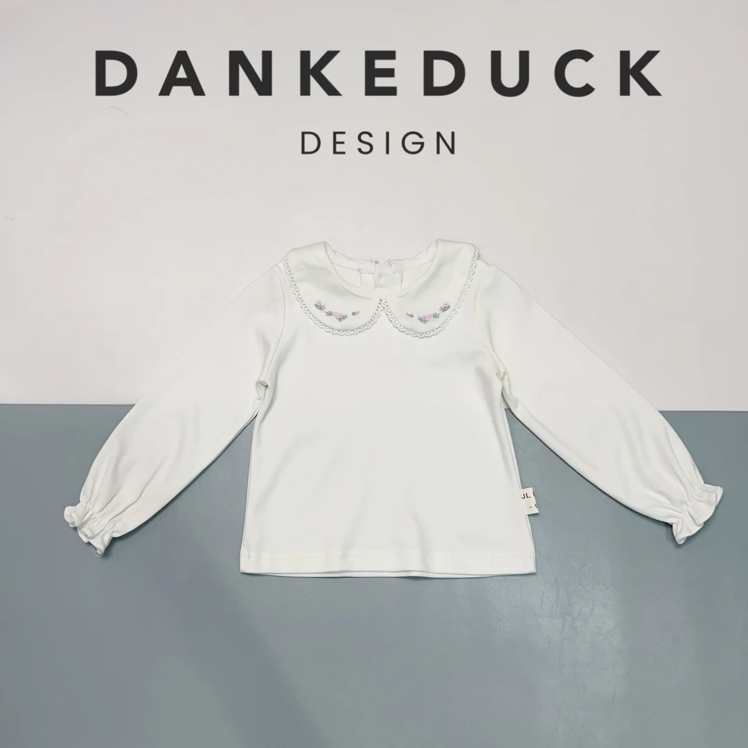 JL-40708-春秋新款韩版气质宝宝百搭洋气上衣打底衫