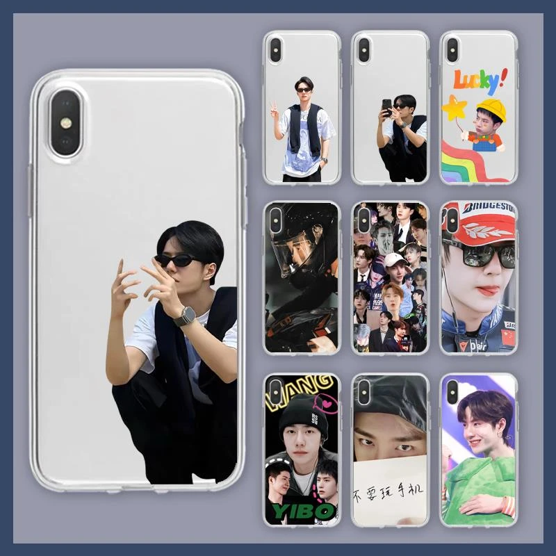 王一博明星照适用iPhone14promax手机保护壳苹果12小米13pro创意v