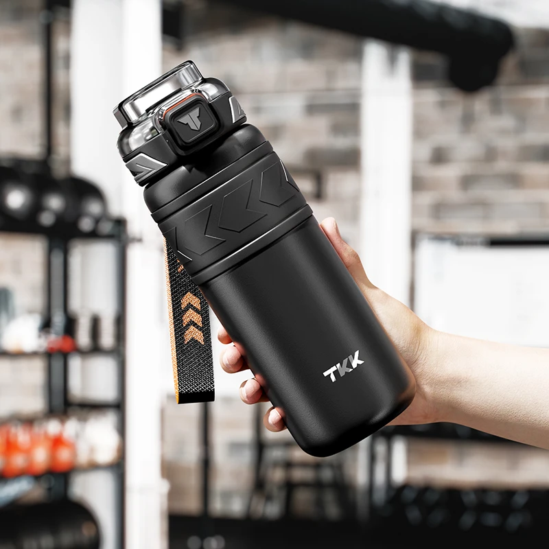 带茶隔泡茶茶水分离杯子大容量健康男士tkk保温杯保暖杯学生便携