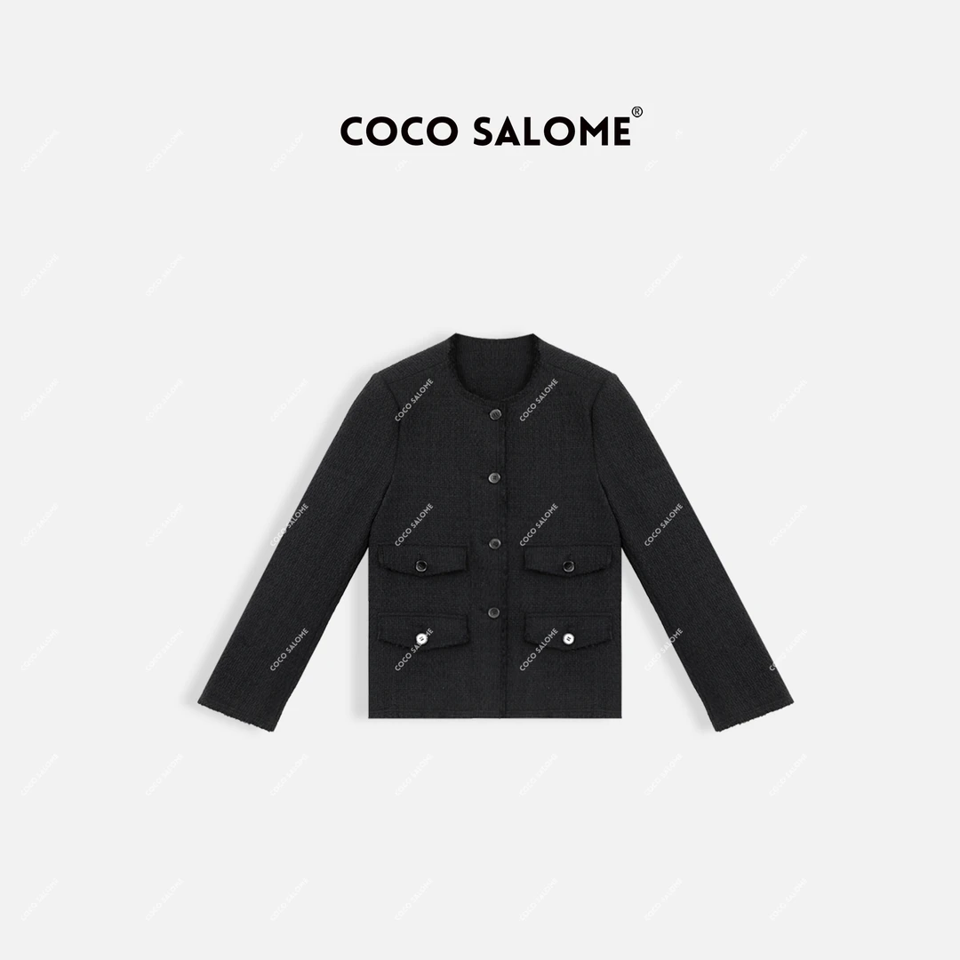 韩彬彬CS"古堡千金"冬季小香风洋气衣服女外套6991-(1)