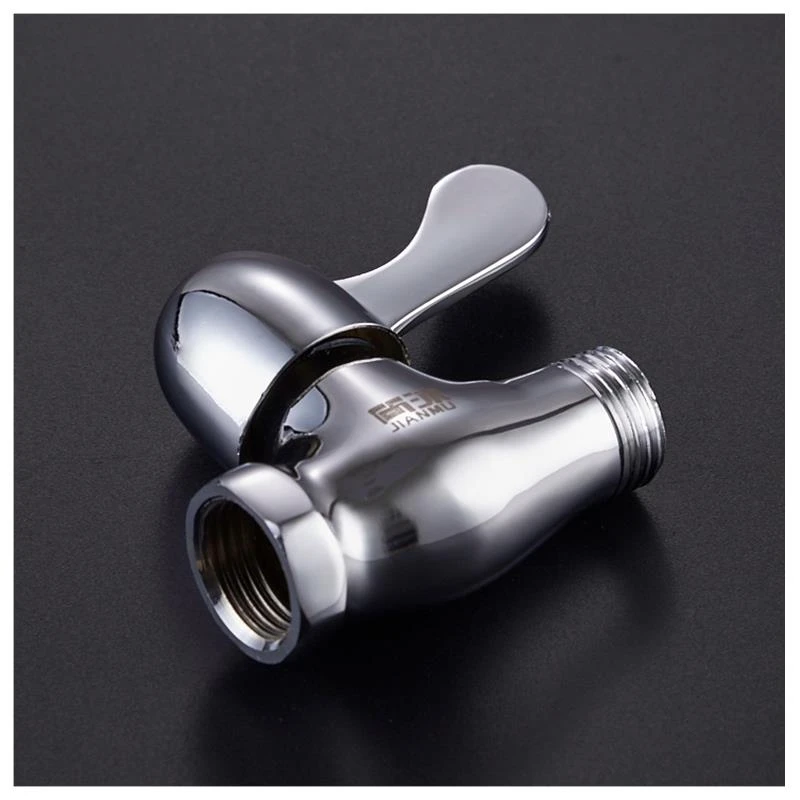 全铜4分内外丝角阀水龙头直通阀水管阀门开关家用通双内外丝接头