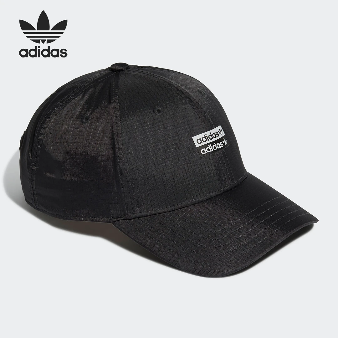 Adidas/阿迪达斯正品男女通用遮阳休闲棒球运动帽黑色户外GN2280