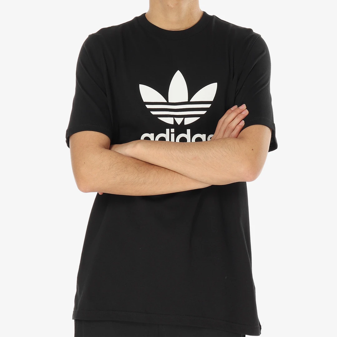 Adidas/阿迪达斯春夏三叶草男子休闲短袖T恤CW0709