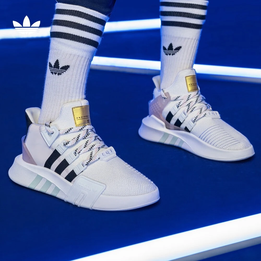 adidas/阿迪达斯 三叶草女鞋中帮厚底舒适经典运动鞋板鞋 EE5043