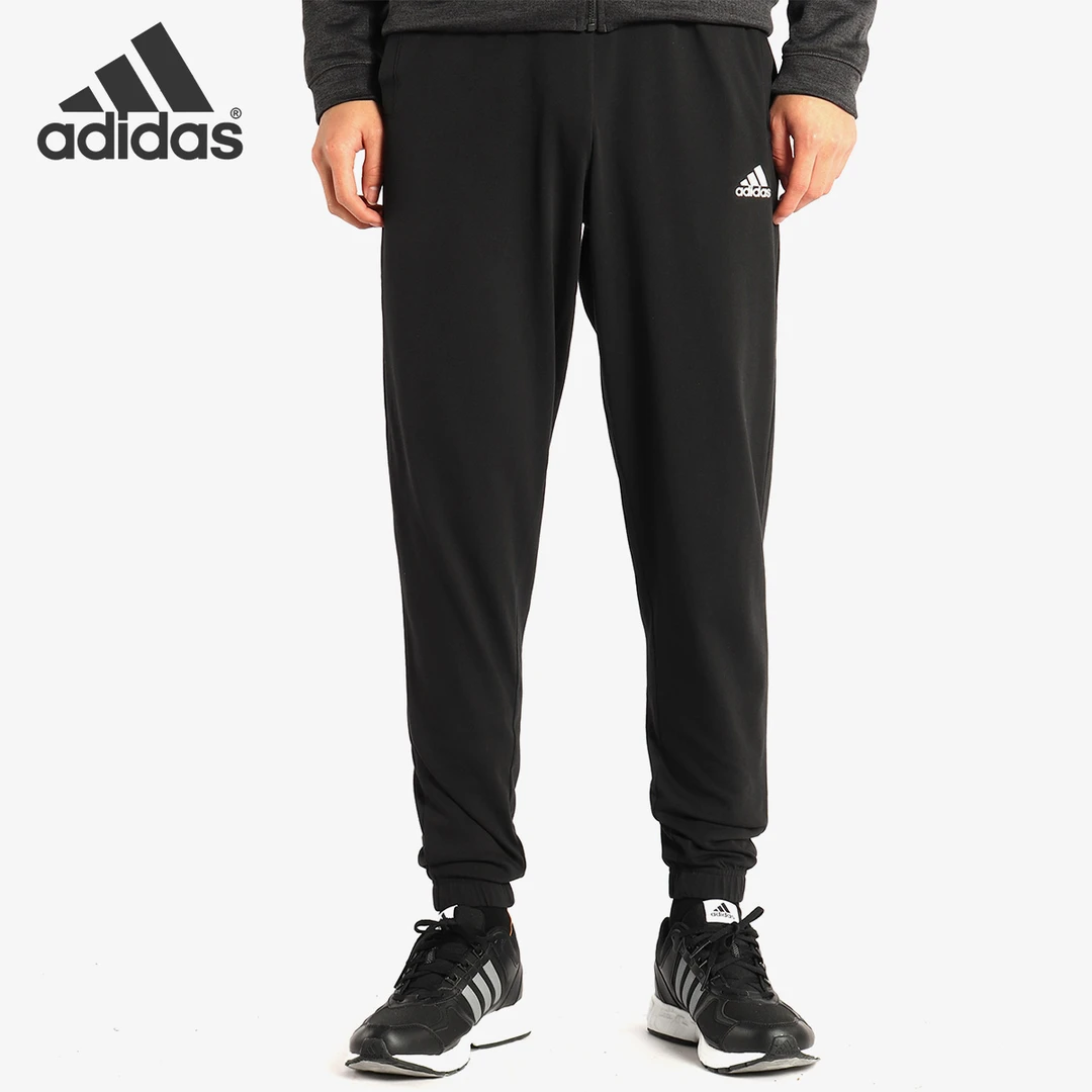 Adidas/阿迪达斯正品男子春秋季款休闲跑步收口长裤运动裤 B47218