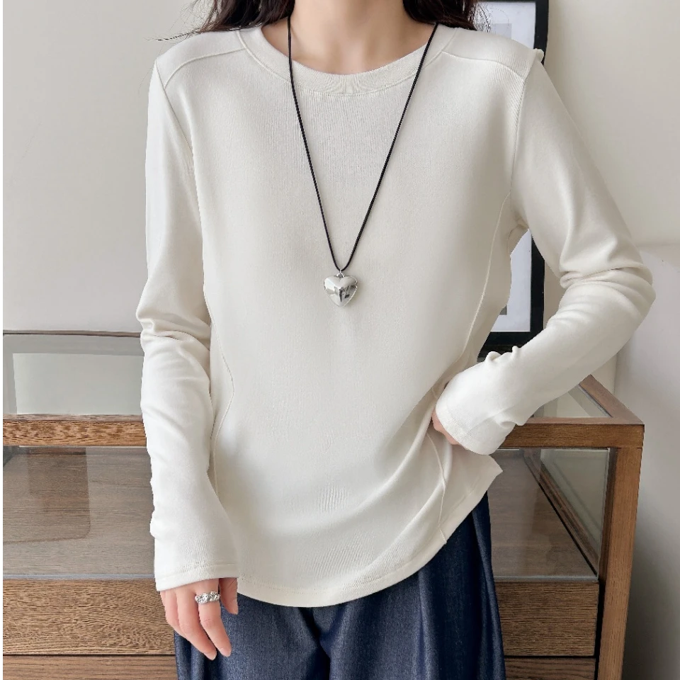 磨毛糯米绒打底秋冬必备基础款不挑人休闲百搭