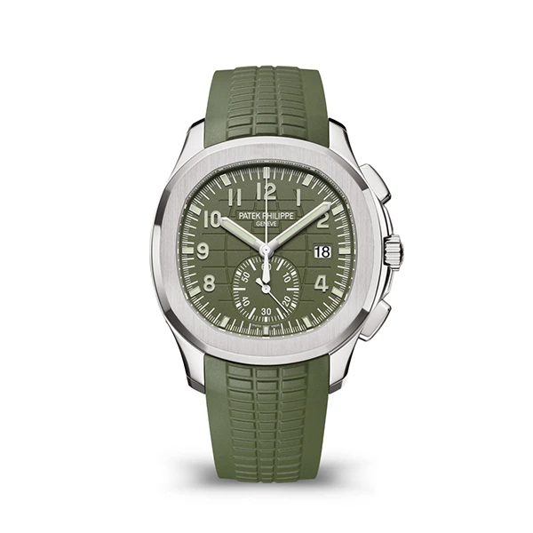 95新  /百达翡丽 2023年全套/白金牛油果手雷5968G /41mm