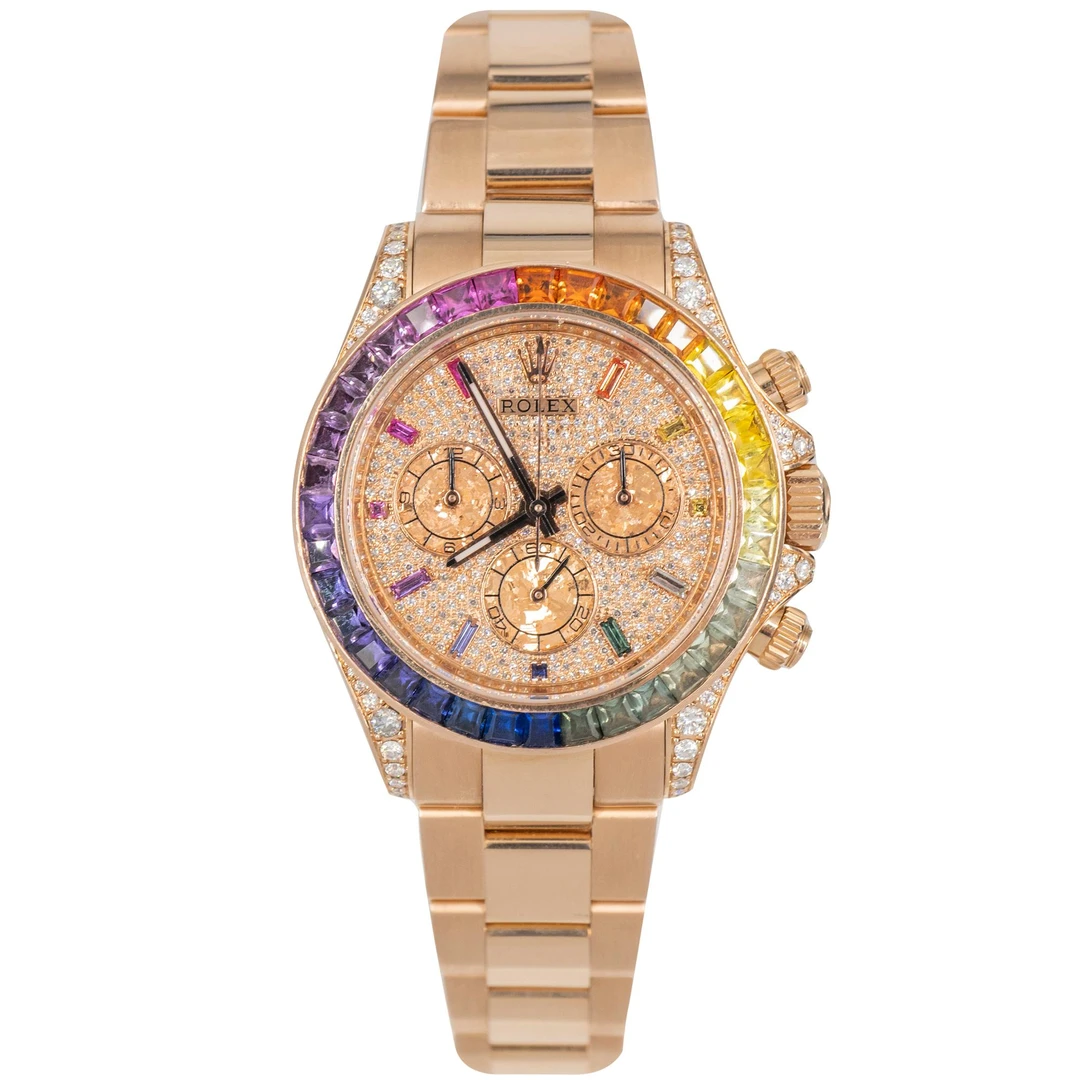 95新 Rolex/劳力士/116528/后镶/18K自动机械男士腕表