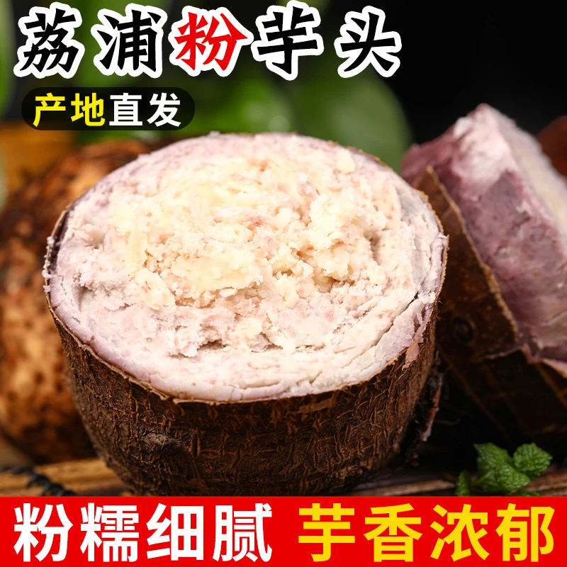 正宗广西荔浦贺州芋头新鲜蔬菜香芋农家自种产地现挖现发批发包邮