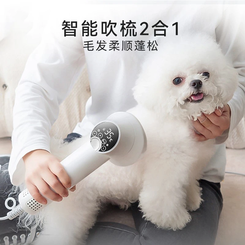宠物吹风机拉毛一体狗狗吹毛神器猫咪梳毛速干泰迪比熊洗澡小型犬