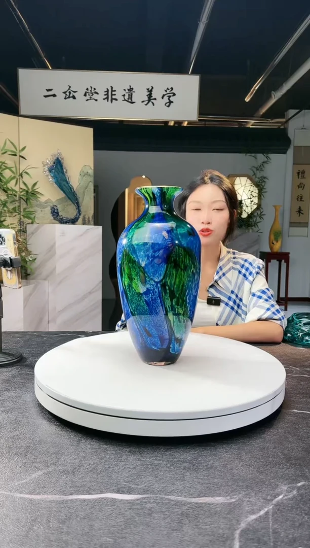【闪购商品】琉璃手工艺品花瓶