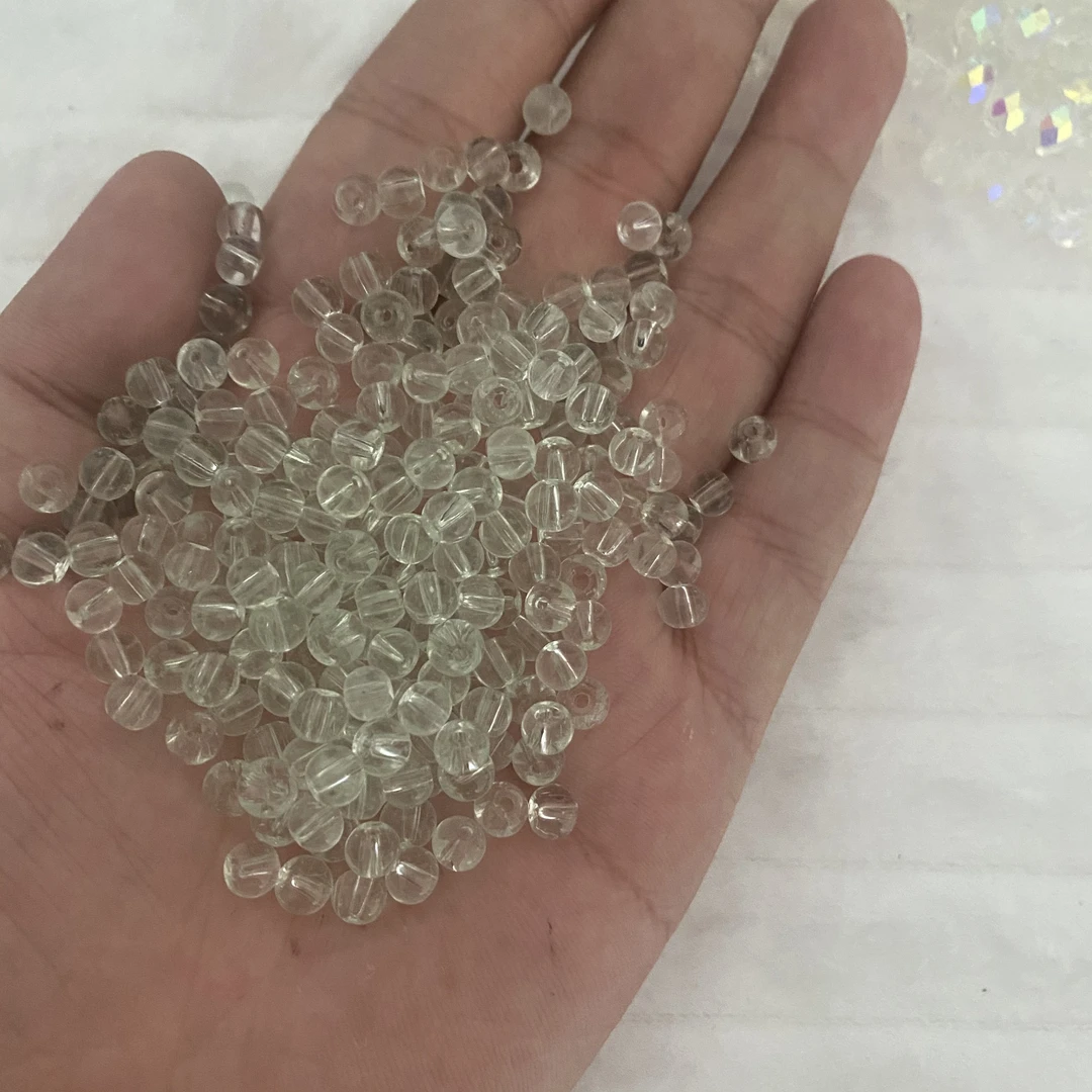 手工diy晶晶5mm泡泡珠50+