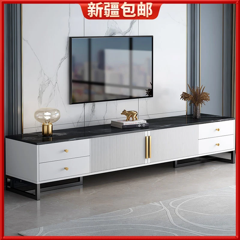新疆包邮电视柜轻奢北欧风现代简约客厅家用简易小户型茶几电视机