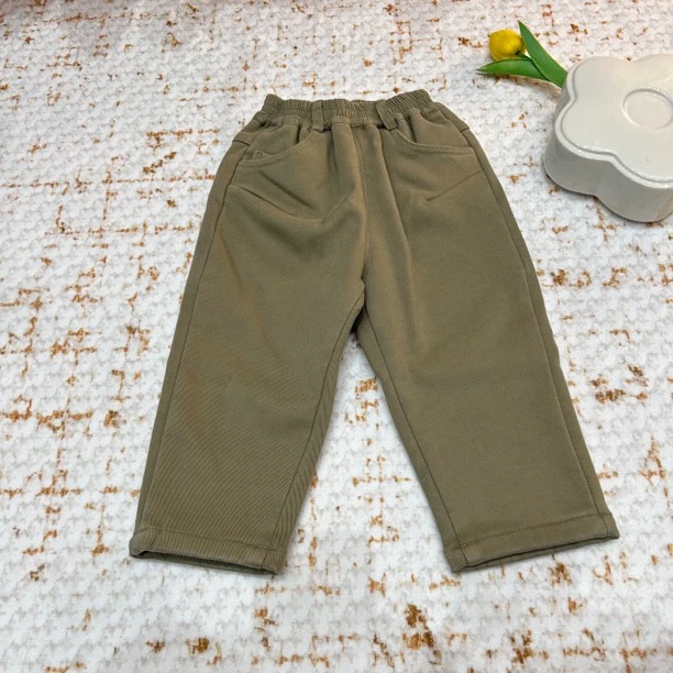 冬季儿童百搭加绒休闲裤8782