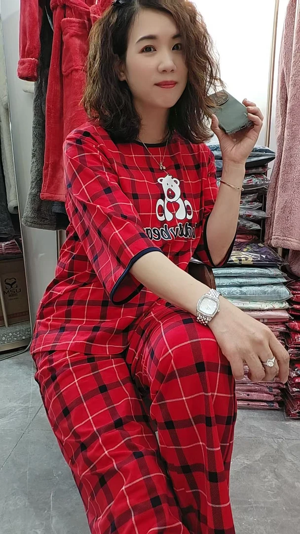 佐雅宽松版喜庆本命年家居服