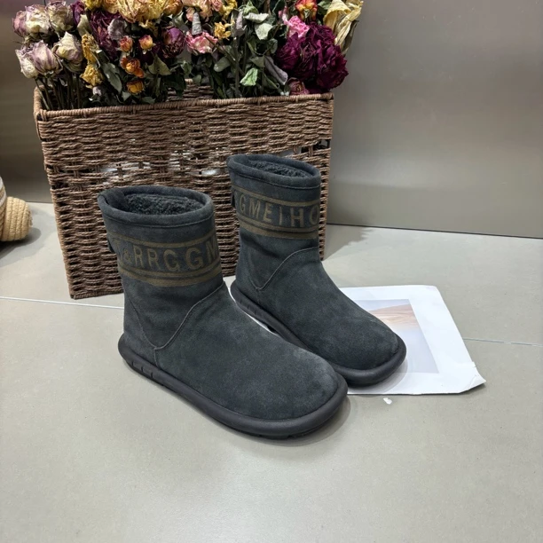 小雨家【欧货】小众设计款大棉雪地靴