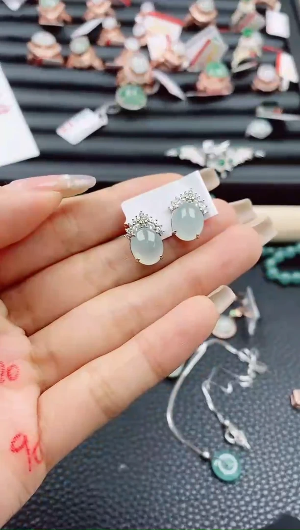 【闪购商品】翡翠珠宝奇石银S925镶嵌1